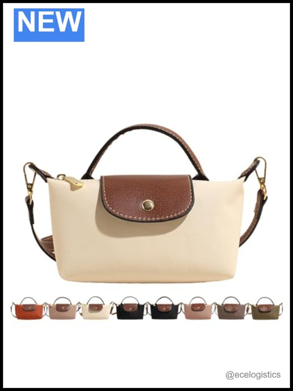Mini Crossbody Bag with Adjustable Strap Shoulder Tote Purse
